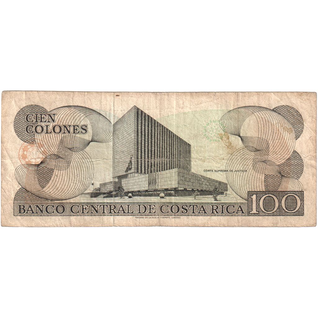 Kostarika, 
  
  100 Colones, 
  
  1981-12-24