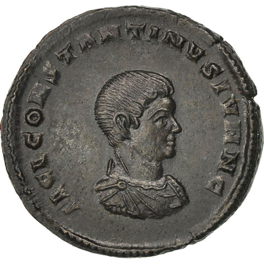 minca, 
  
  Konštantín II, 
  
  Follis