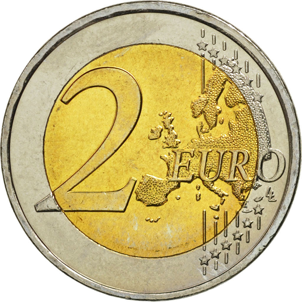 Grécko, 
  
  2 eurá, 
  
  10 jahre eur