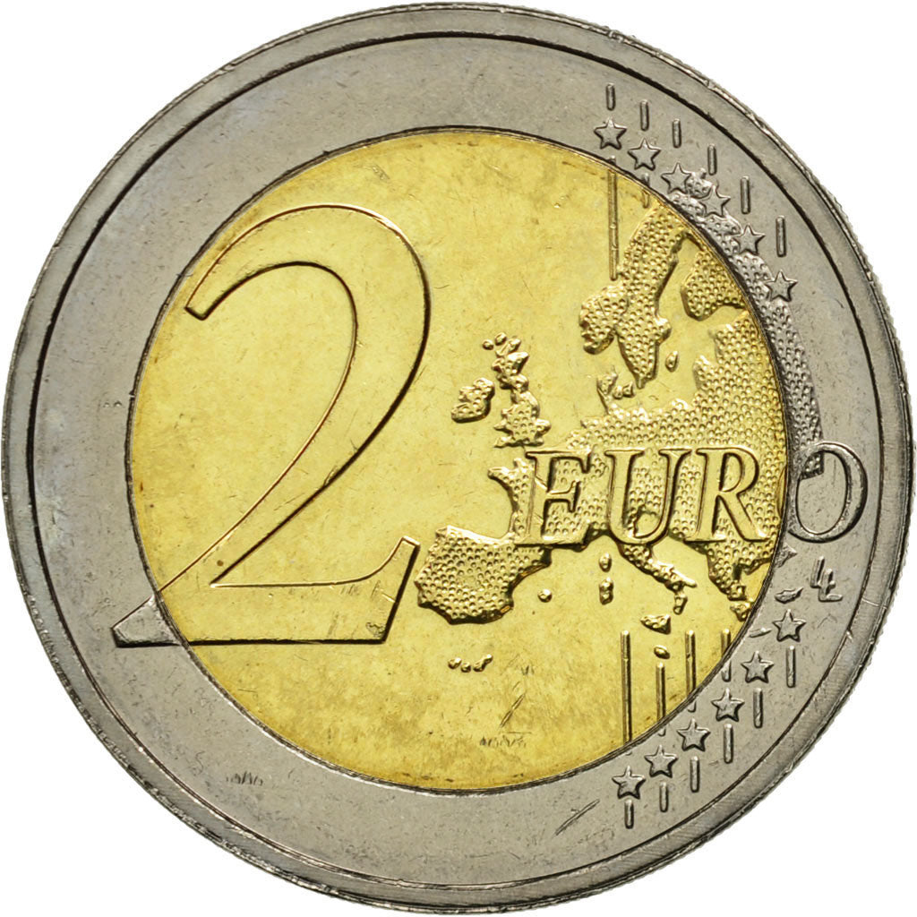 Holandsko, 
  
  2 eurá, 
  
  10 rokov euro