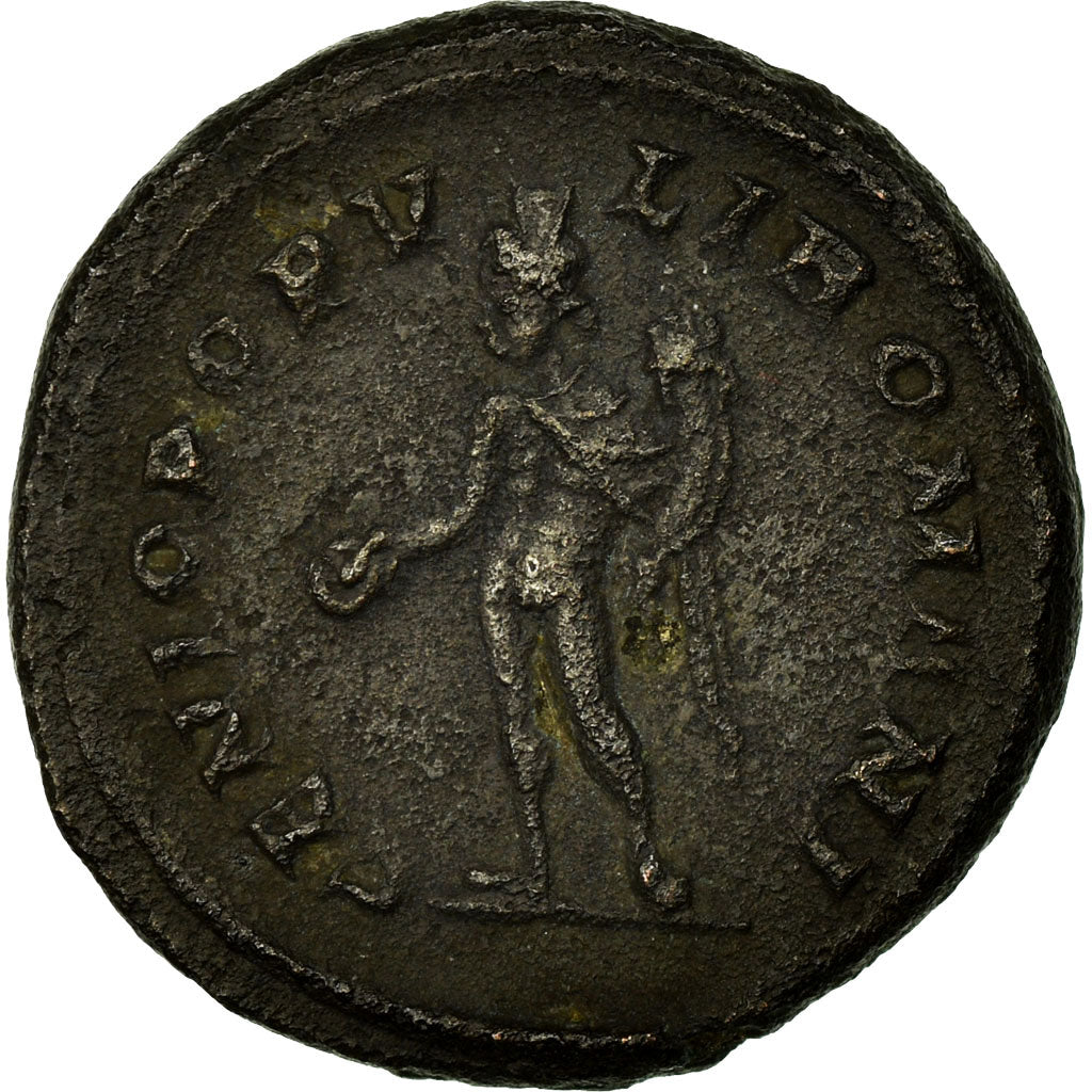 minca, 
  
  Constantius I. 
  
  Follis