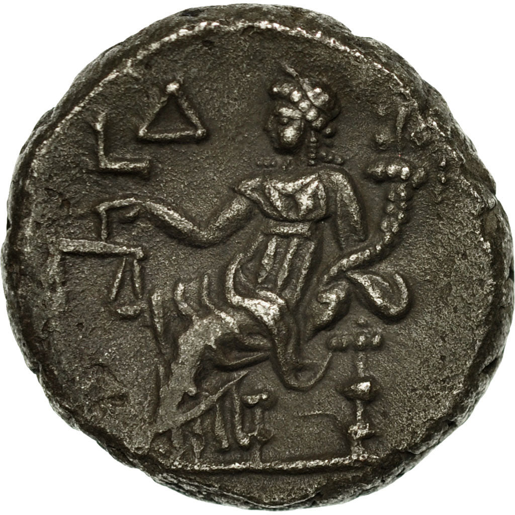 minca, 
  
  Antoninus Pius, 
  
  Tetradrachm