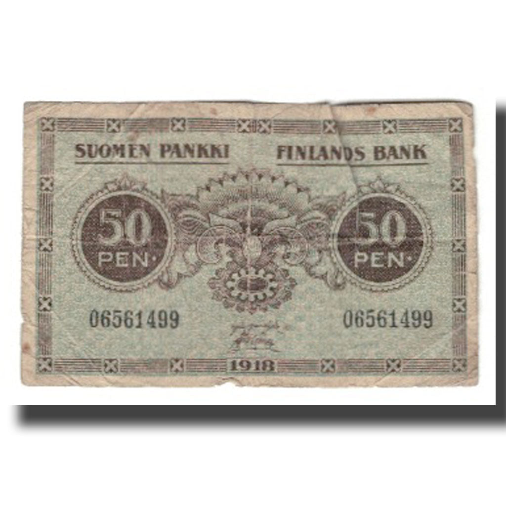 bankovka, 
  
  Fínsko, 
  
  50 centov