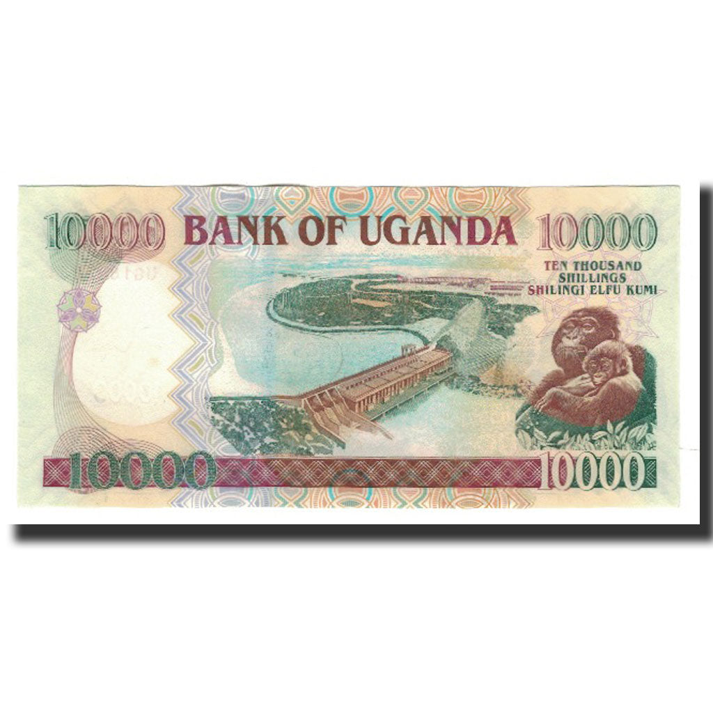 bankovka, 
  
  Uganda, 
  
  10