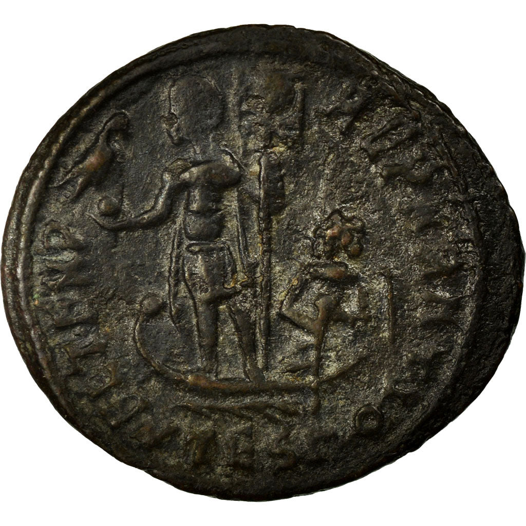 minca, 
  
  Constantius II. 
  
  Nummus