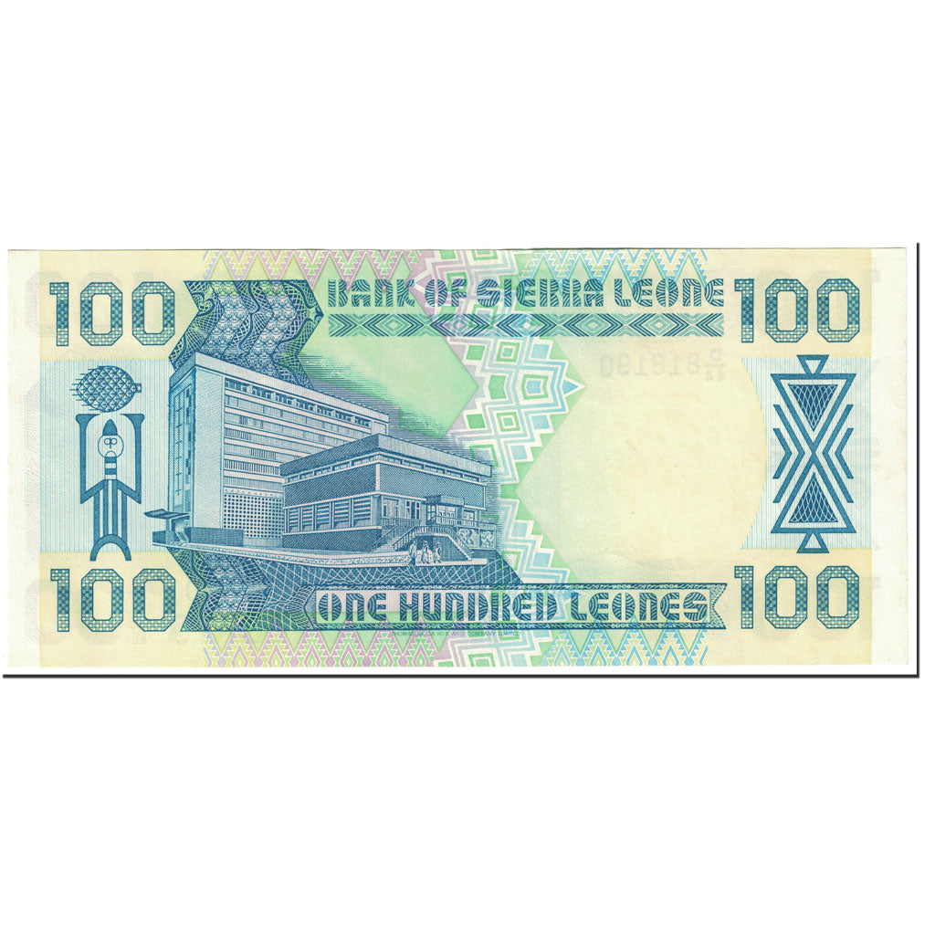 bankovka, 
  
  Sierra Leone, 
  
  100 Leonov