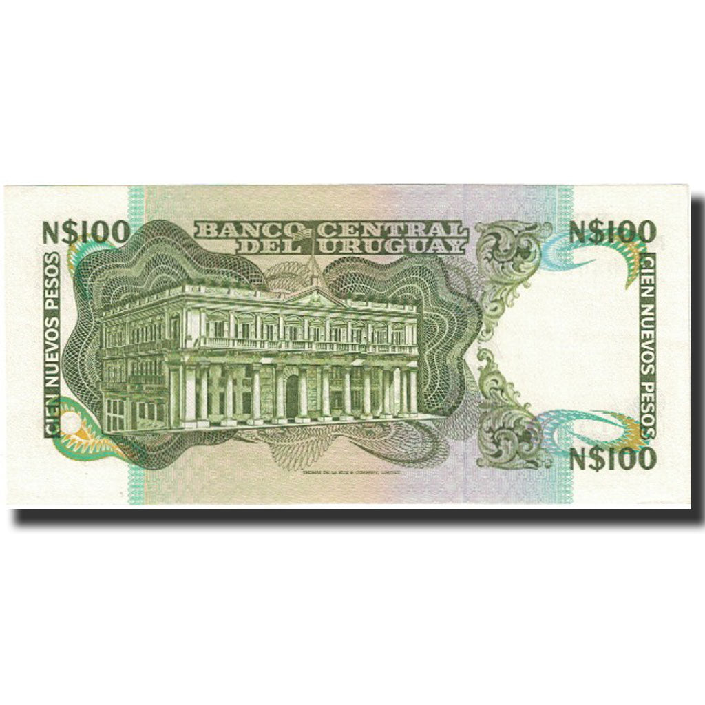 bankovka, 
  
  Uruguaj, 
  
  100 nuevos pesos