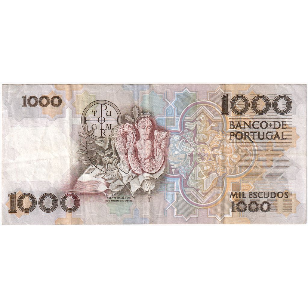 Portugalsko, 
  
  1000 Escudos, 
  
  1994