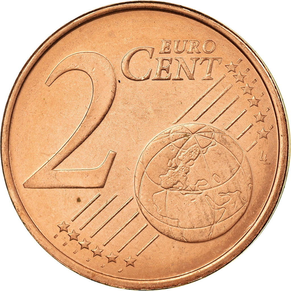 minca, 
  
  Cyprus, 
  
  2 euro centy