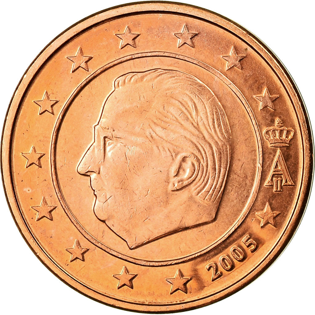 Belgicko, 
  
  2 euro centy, 
  
  2005