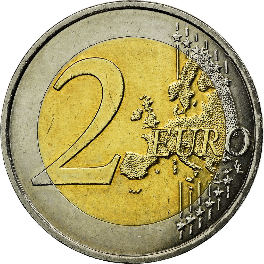 Francúzsko, 
  
  2 eurá, 
  
  Francúzsko-nemecké priateľstvo