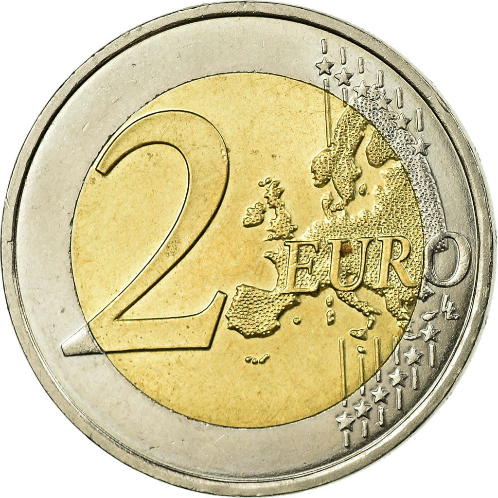 Francúzsko, 
  
  2 eurá, 
  
  prezident Európskej únie