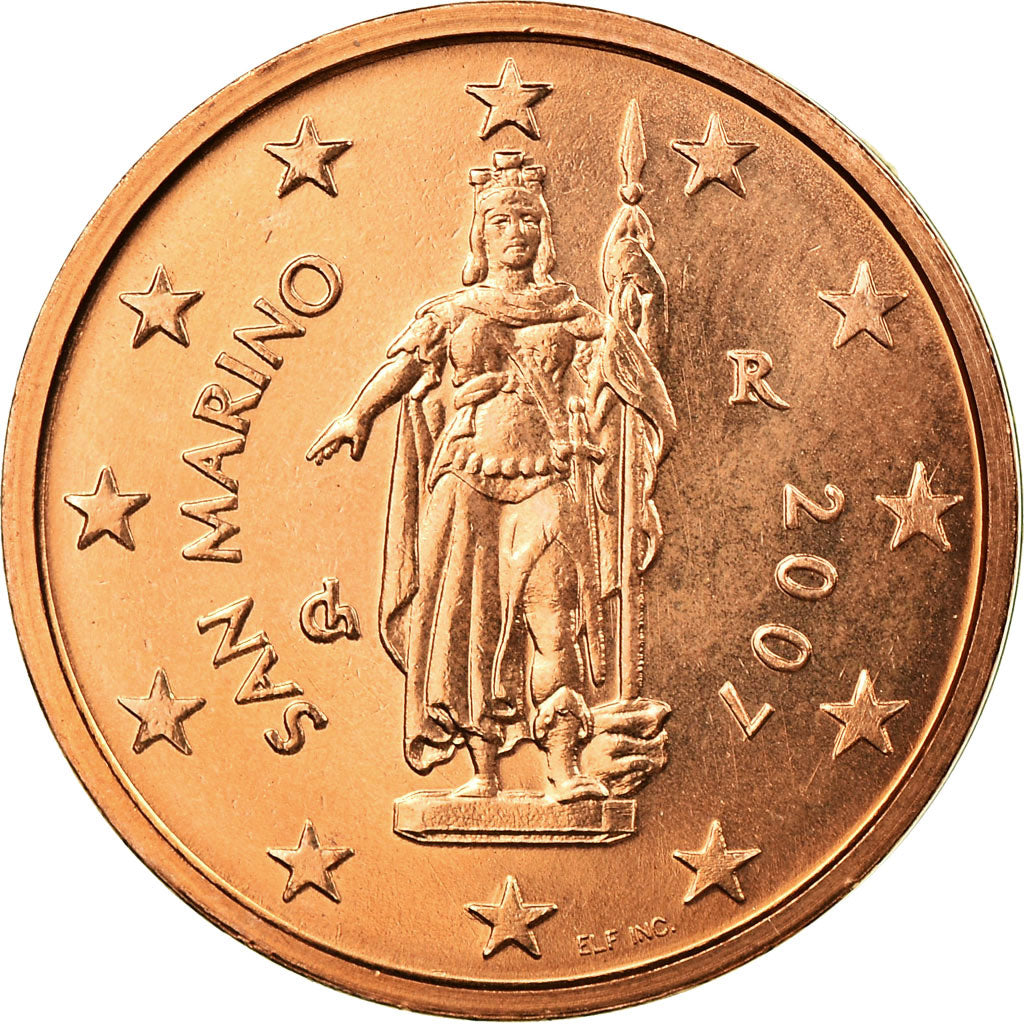 San Marino, 
  
  2 euro centy, 
  
  2007