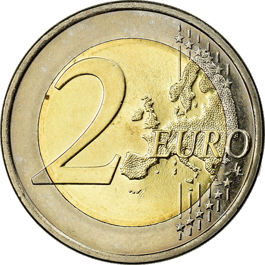 Fínsko, 
  
  2 eurá, 
  
  emisie de la monnaie