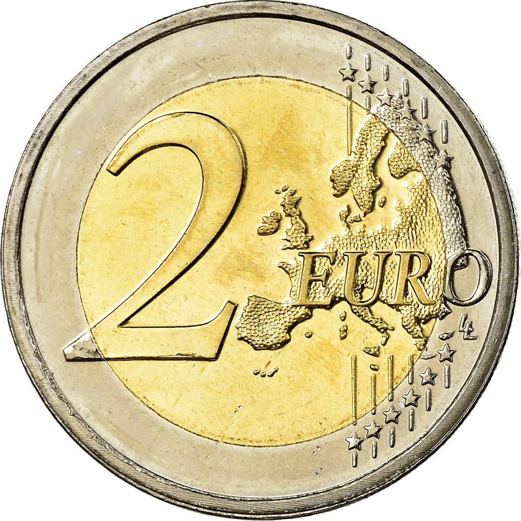 Luxembursko, 
  
  2 eurá, 
  
  EMU