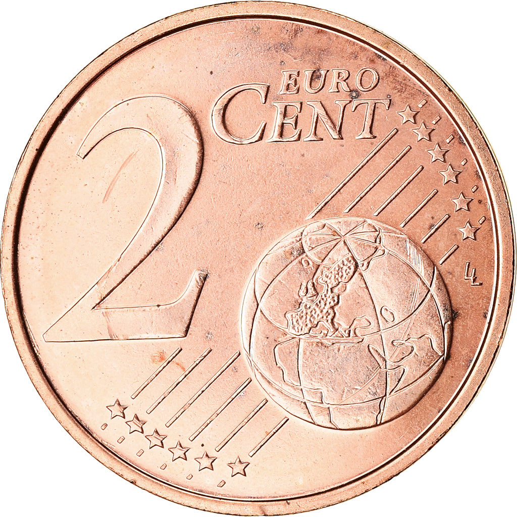 Fínsko, 
  
  2 euro centy, 
  
  2017