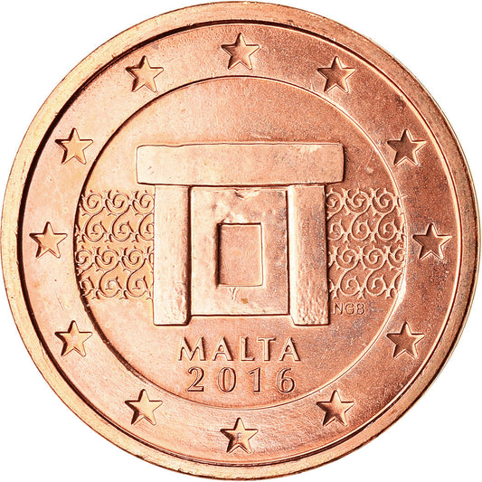 malta, 
  
  2 euro centy, 
  
  2016