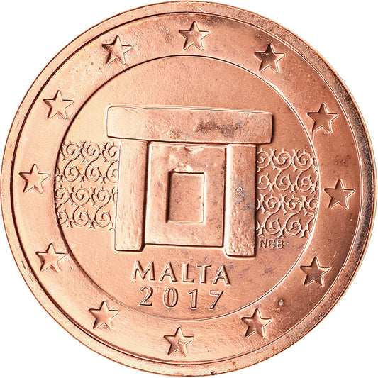 malta, 
  
  2 euro centy, 
  
  2017