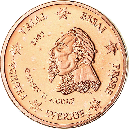 Švédsko, 
  
  2 euro centy, 
  
  2003