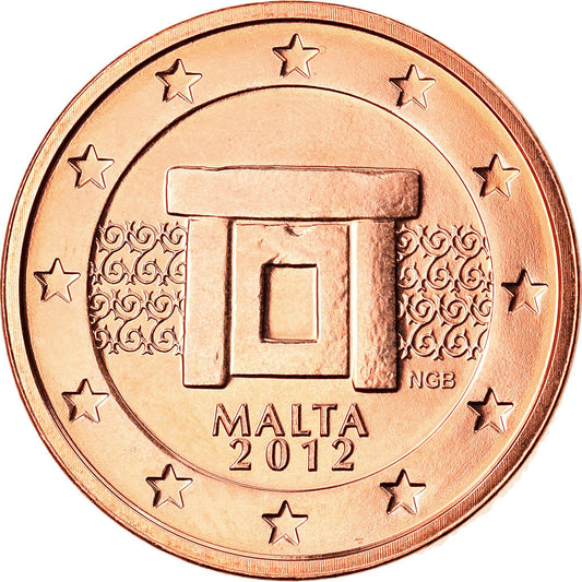 malta, 
  
  2 euro centy, 
  
  2012