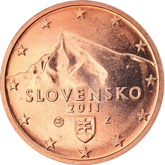 Slovensko, 
  
  2 euro centy, 
  
  2011