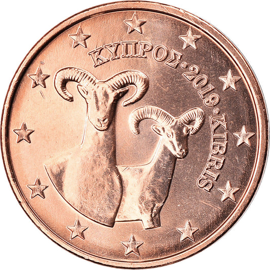 Cyprus, 
  
  2 euro centy, 
  
  2019