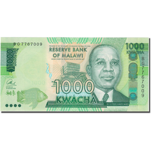 bankovka, 
  
  Malawi, 
  
  1000 kwacha