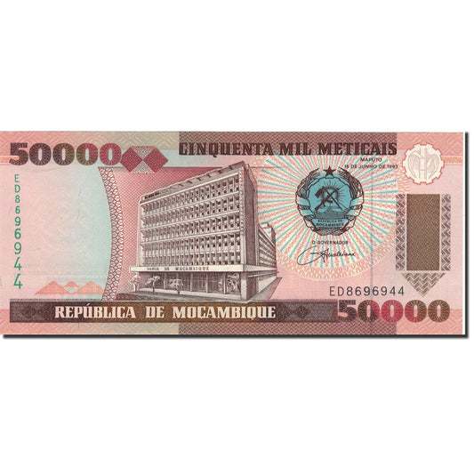 bankovka, 
  
  Mozambik, 
  
  50