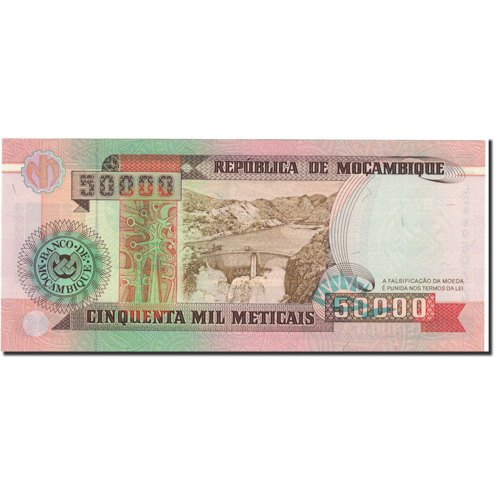 bankovka, 
  
  Mozambik, 
  
  50