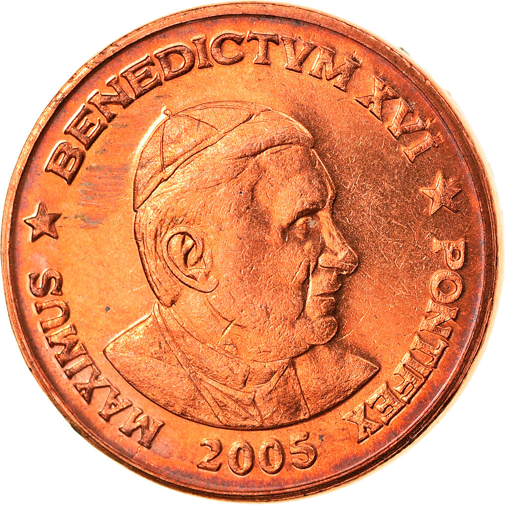 Vatikán, 
  
  2 euro centy, 
  
  Typ 5