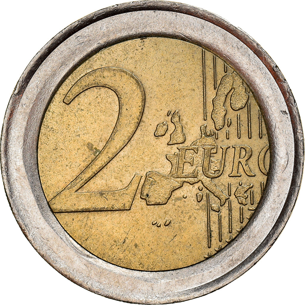 Nemecko, 
  
  2 eurá, 
  
  2002