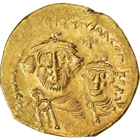 Heraclius, 
  
  s Herakleiom Konštantínom, 
  
  Solidus