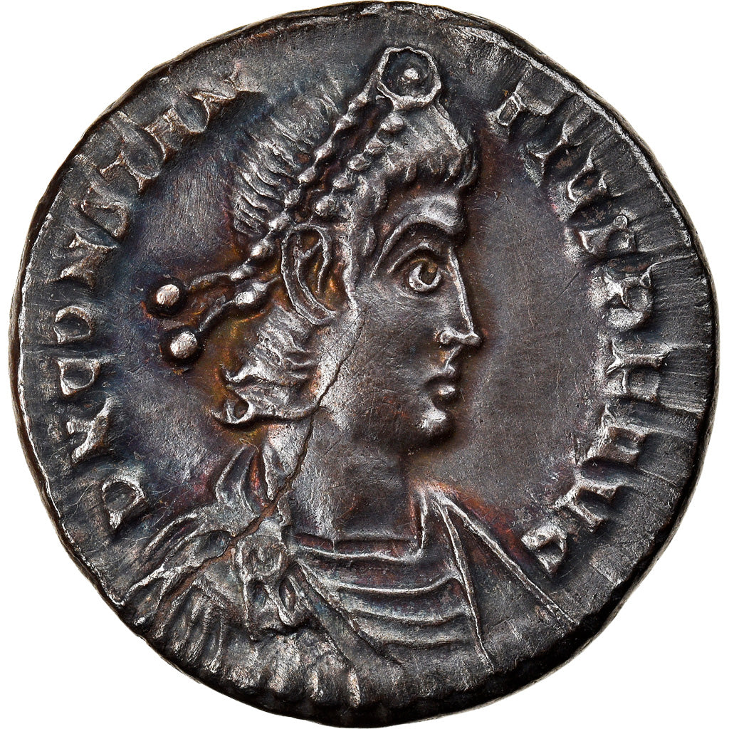 minca, 
  
  Constantius II. 
  
  Siliqua